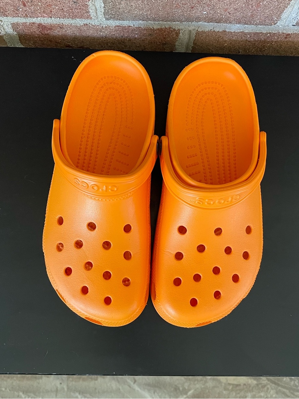 CROCS Classic Clog in Bright Orange - Picture 2 of 5